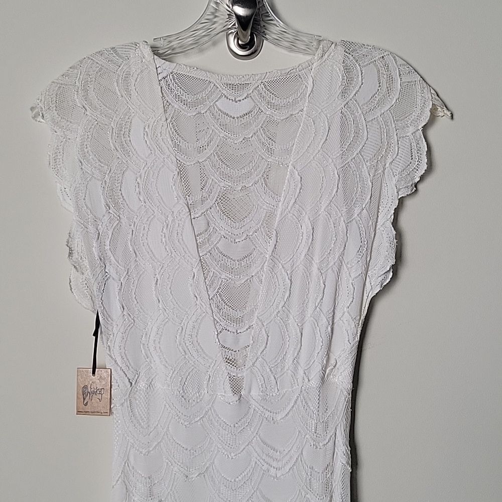 NWT White NightCap Clothing Victorian Lace Caletto Wedding Dress Long Boho XS/S - Picture 16 of 16